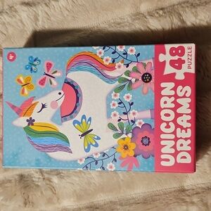 Unicorn Dreams 48-Piece Puzzle Game For 4 Years And Older